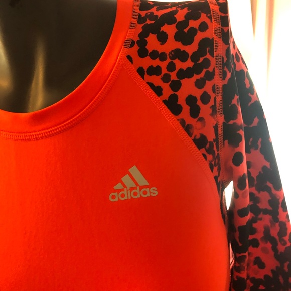 ORANGE ADDIDAS top - Picture 2 of 5